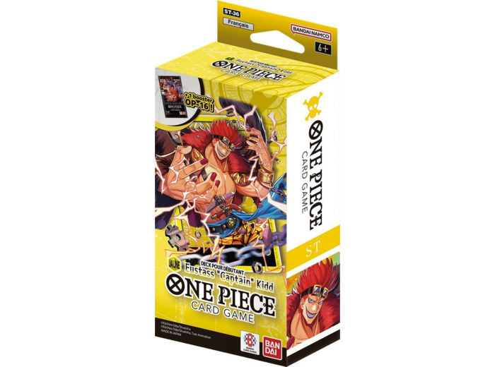 One Piece : Deck pour débutant ST36 - Eustass "Captain" Kidd FR