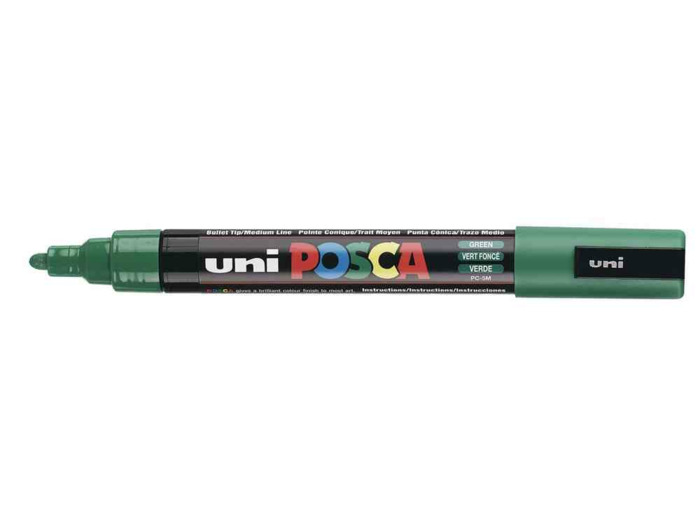 Marqueur peinture "POSCA" - PC-5M - Vert foncé