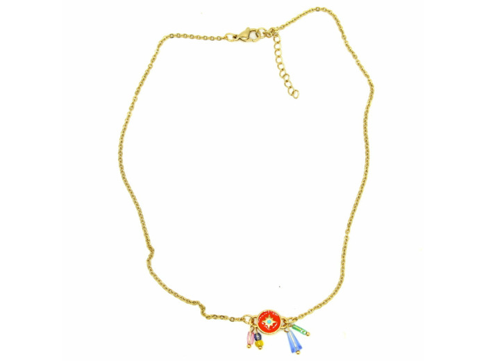 Collier émail Zeline