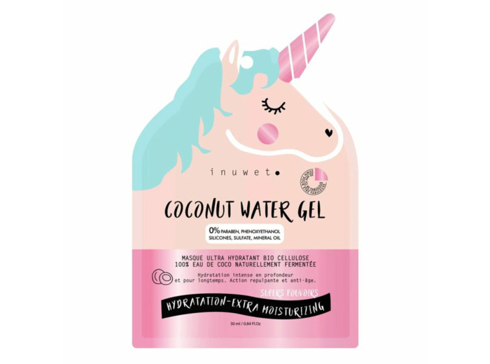 Masque Visage Licorne 30ml Hydratant Inuwet