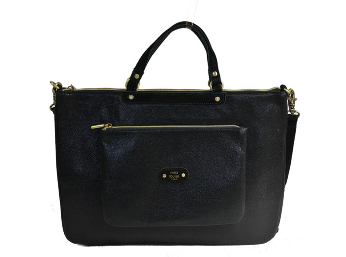 Mila Louise Piper XL LX1 Sac Ordinateur 15" Et Porte Documents Noir