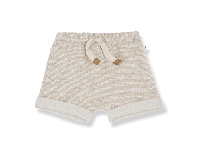 Short texturé beige Edgar