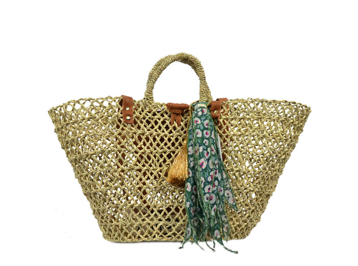 Virginie Darling Panier Pergola Marché Vert Menthe Fleurs