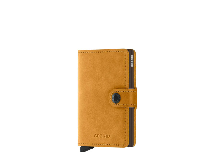 Secrid Porte-Carte Miniwallet Vintage Ochre