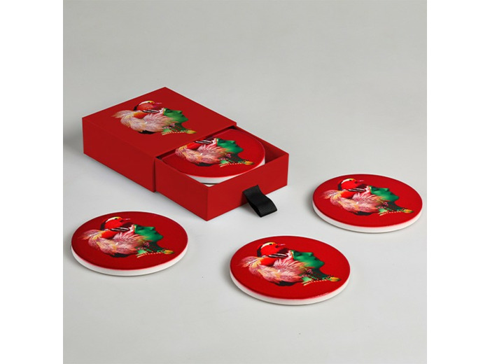 Set de 4 dessous de verre - Canarbella