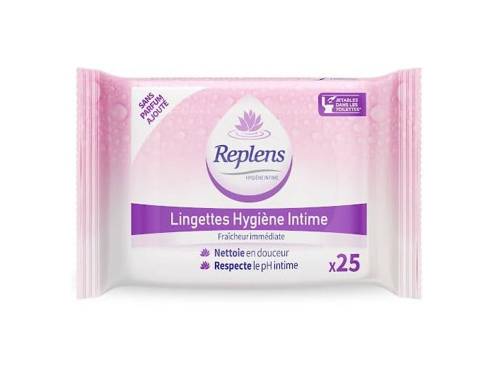 REPLENS LINGETTES B/25