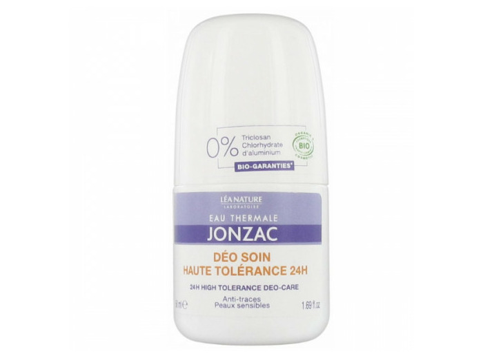 Deodorant Soin Hypoallergenique Bio Nutritive 50ml Eau thermale Jonzac