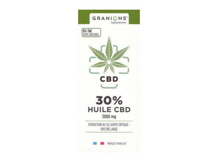 GRA CBD HUILE 30 10 ML