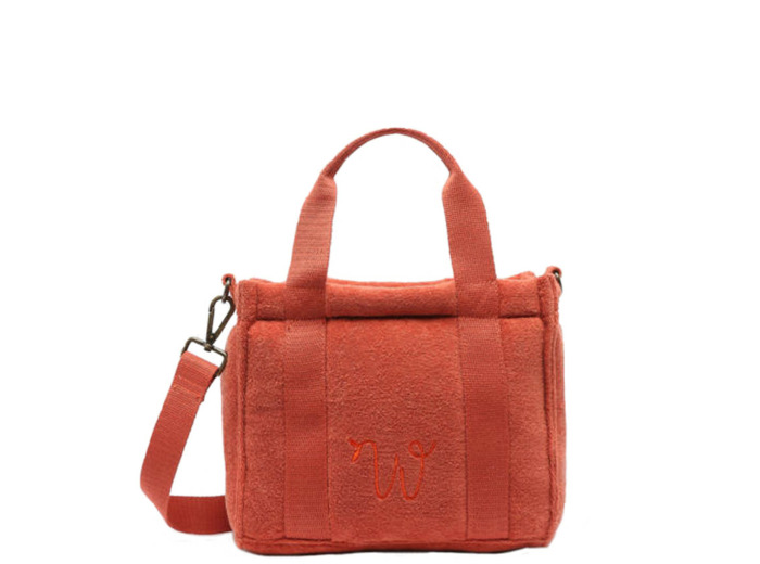 Woomen Alysse Sac Porté Travers En Coton Bio Rust