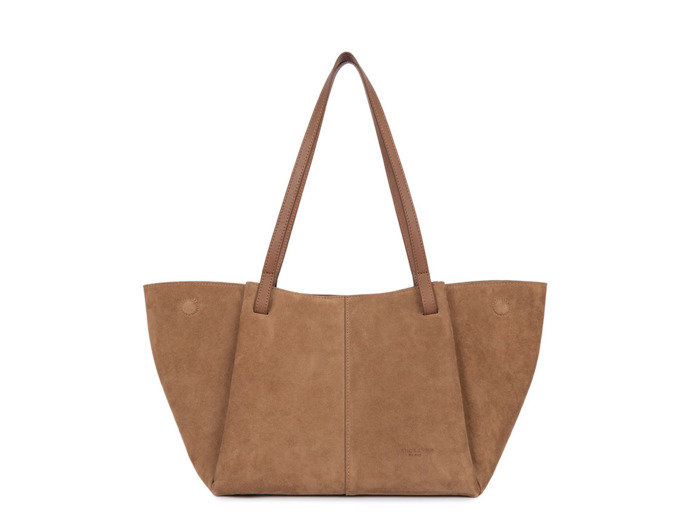 Lancaster Suède Sac Cabas 530-58 Camel