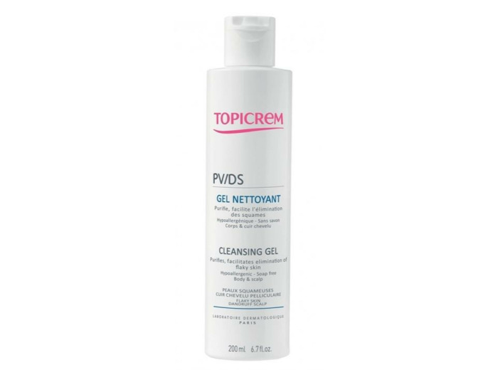 TOPICREM PV/DS GEL NETTOYANT FL 200 ML