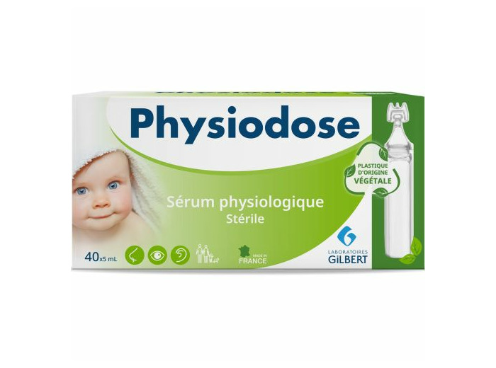 PHYSIODOSE NACL VEGET 40X5ML