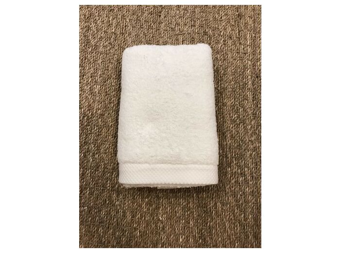 Serviette de toilette 50 x 100 cm - Blanc