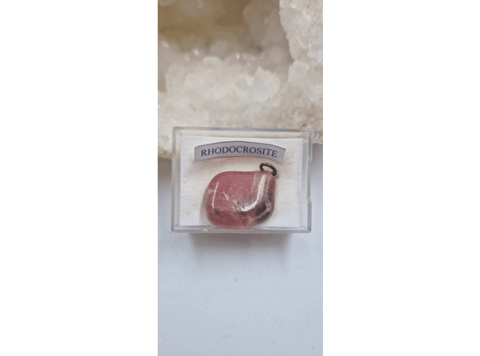 Pendentif rhodocrosite olpa2385