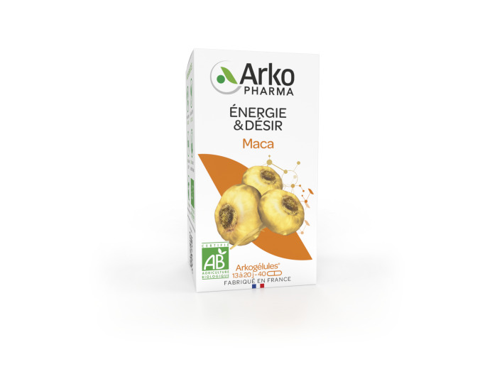 Maca 40 Gelules Arkogélules Arkopharma