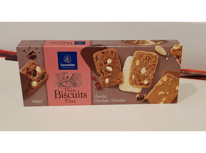 Biscuits fins aux 3 chocolats