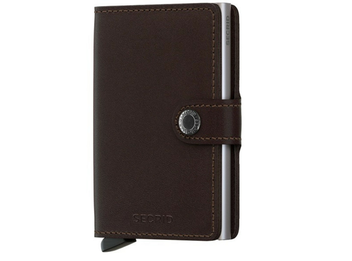 Secrid Porte-Carte Miniwallet Original Dark Brown