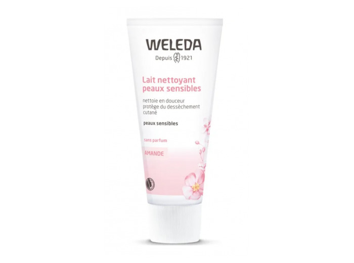 Lait Nettoyant Confort Peaux Sensibles 75ml Weleda