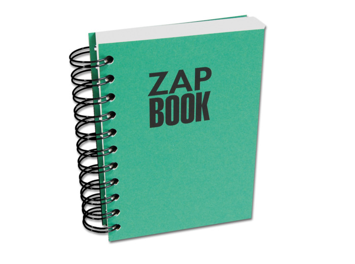 Bloc croquis "Zap Book" spiralé - 105 x 148 mm