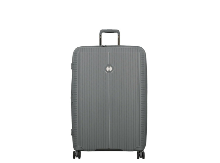 Jump Sondo Valise 77Cm Extensible Rigide 4 Roues Gris