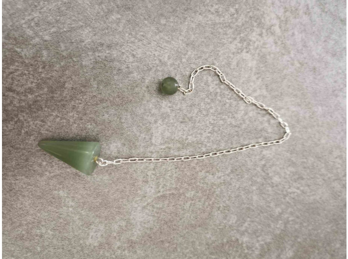 Pendule en aventurine verte