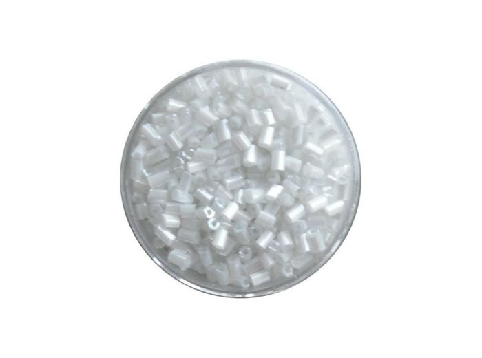 Perles de rocaille baguette 2 mm - Blanche