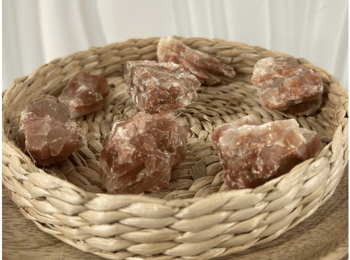 CALCITE ROUGE PIERRE BRUTE
