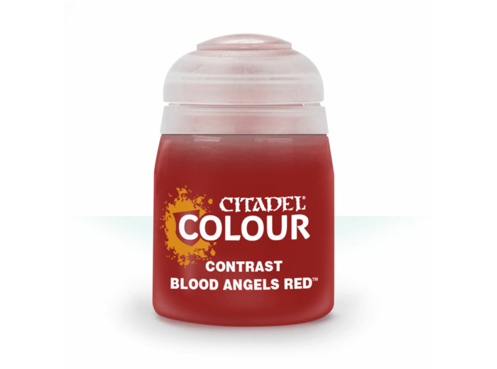Blood angel red contrast