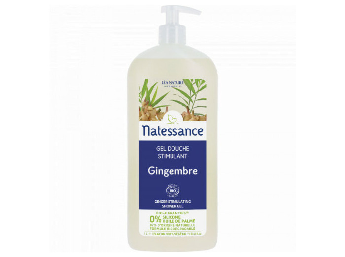 NATESSANCE GEL DOUCHE GINGEMBRE 1L