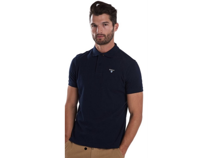 Polo mailles piquées