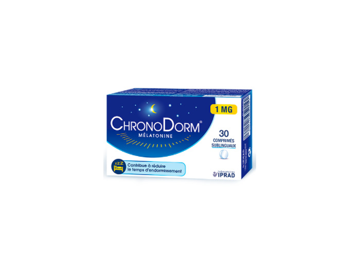 Mélatonine 1mg 30 comprimés Chronodorm