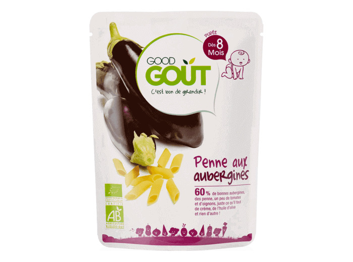 GOOD GOUT PLAT PENNE AUBERGINES 190G