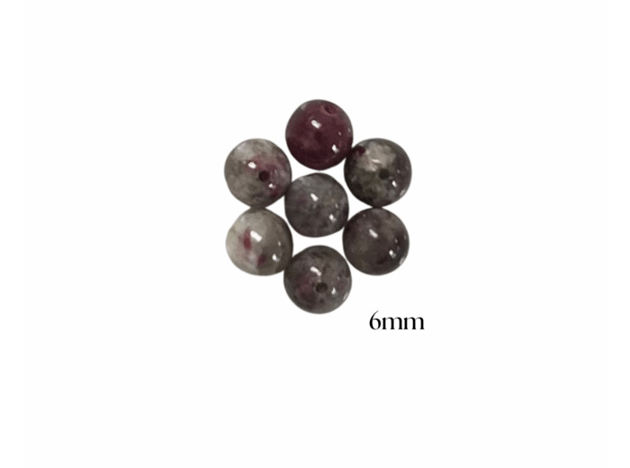 PERLES TOURMALINE ROSE