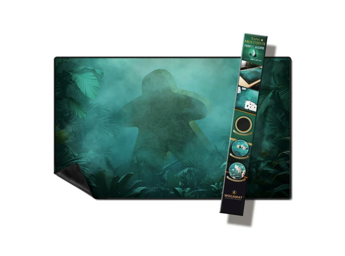 TAPIS FOREST MEEPLE (TAILLE 2 60X100 CM)