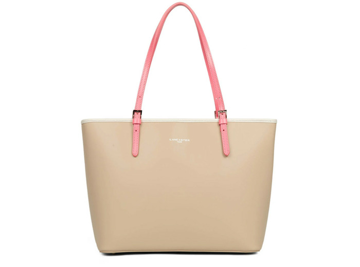 Lancaster Smooth Shopping 437-08 Beige Ecru Rose Foncé