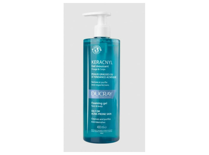 DUCRAY KERACNYL GEL MOUST FL400ML 1