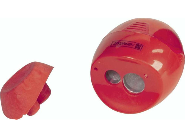 Taille-crayons + gomme - 2 usages - Rouge