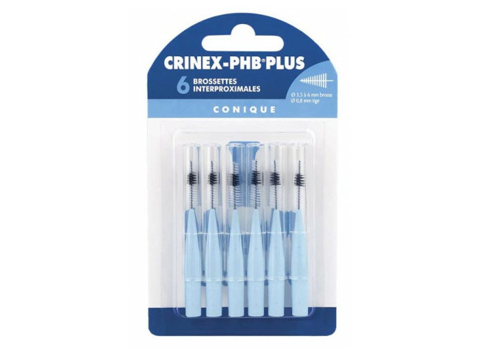 Brossettes Interdentaires Conique X6 Phb Plus Crinex