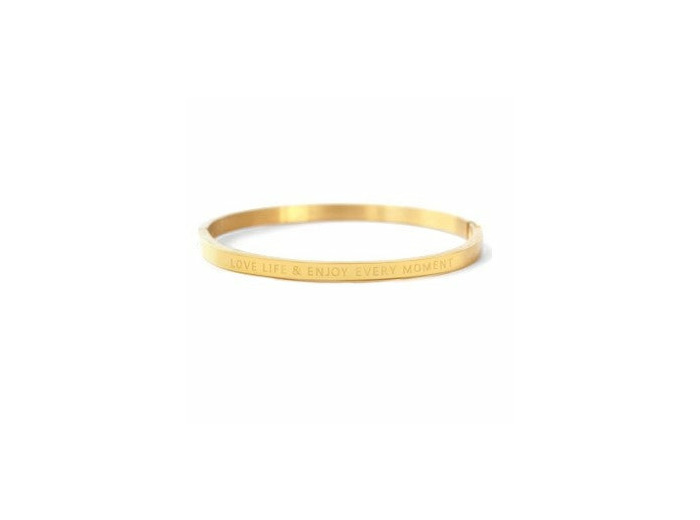 Bracelet à personnaliser gravé "Love life...."