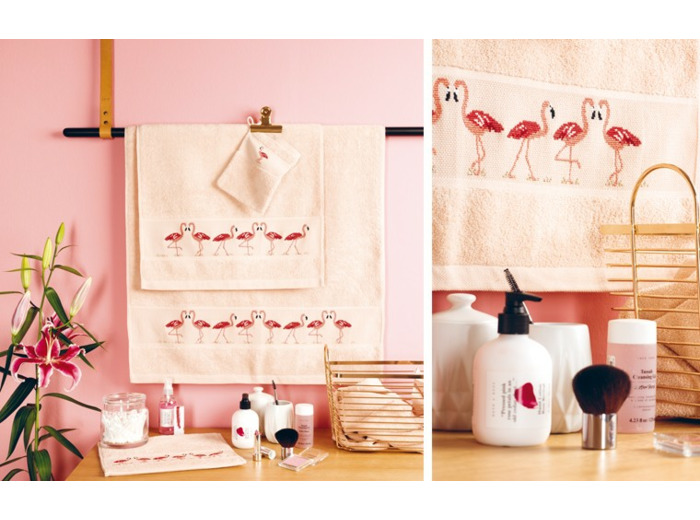 Drap de douche - Poudré Rico Design