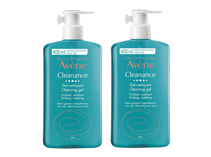 AVENE CLEANANCE DUO GEL NETTOYANT 2X400ML