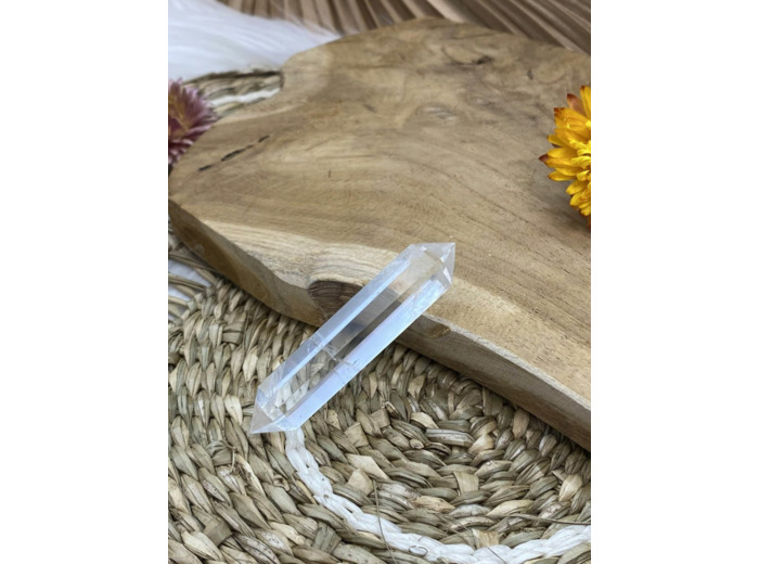 Quartz biterminé 6-7 CM