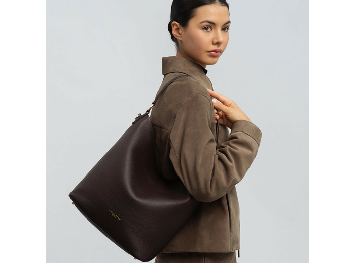 Lancaster Dune Grand Sac Seau 529-99 Marron Foncé