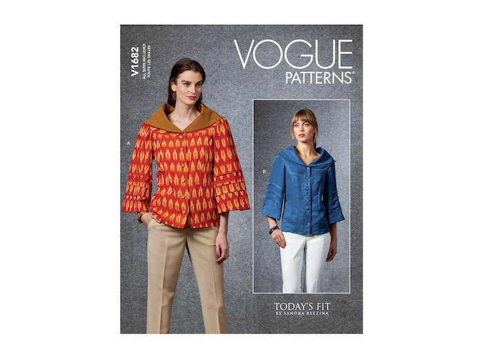 Patron Haut femme - Vogue 1682