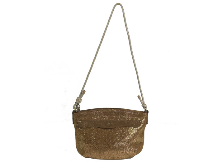 Mila Louise Naja MX Sac Porté Epaule Camel