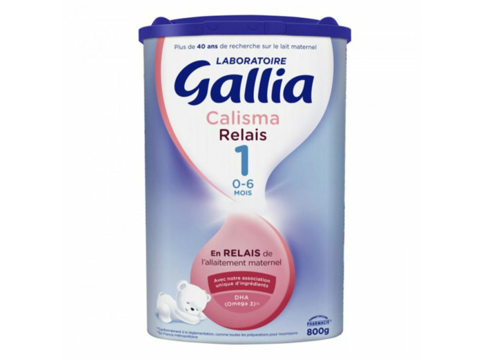 Lait En Poudre 800g Calisma Relais 1 0 A 6 Mois Gallia
