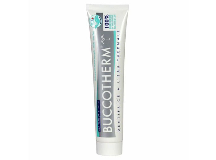 Dentifrice à l'eau thermale 75ml Blancheur et Soin Buccotherm