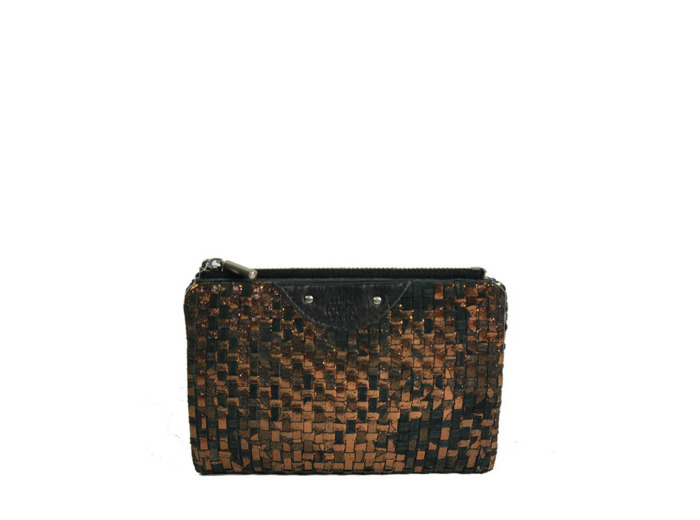 Mila Louise Prun W Portefeuille Et Cartes Noir Bronze