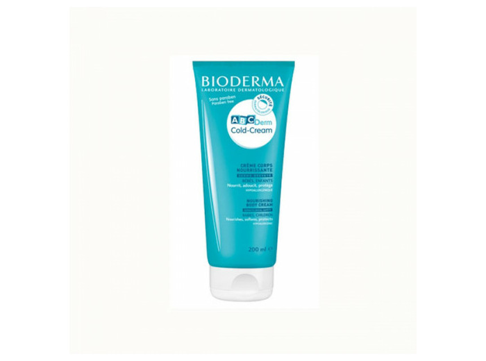 Cold Cream bébé 200ml Abcderm Crème visage et corps Bioderma
