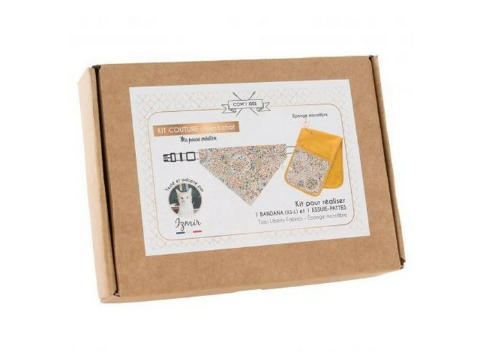 Kit couture bandana + essui pattes Izmir